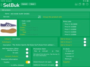 SelBuk Invoicing screenshot #5 for iPad