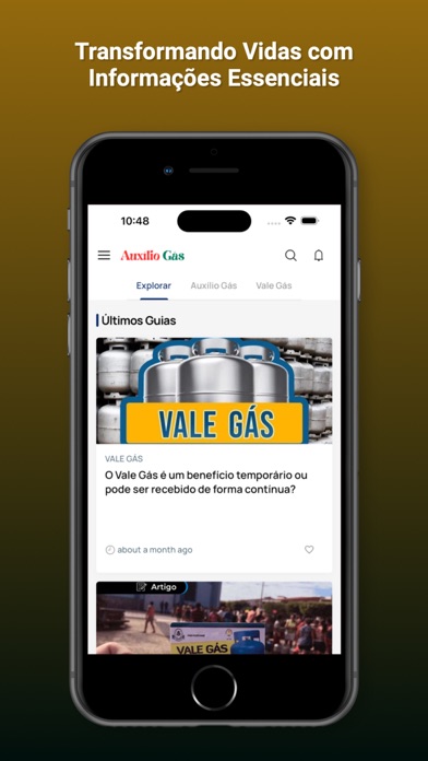 Auxílio Vale Gás Consulta 2023 Screenshot