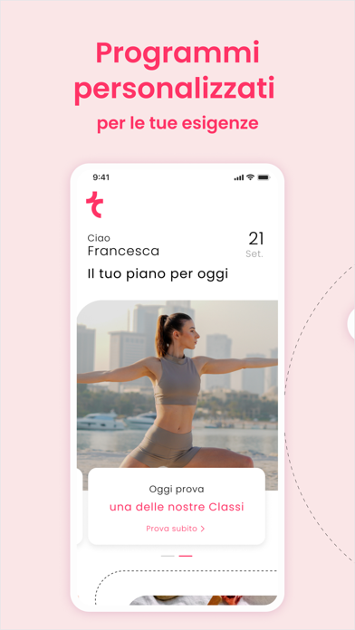 Traininpink: Pilates e Fitness Screenshot