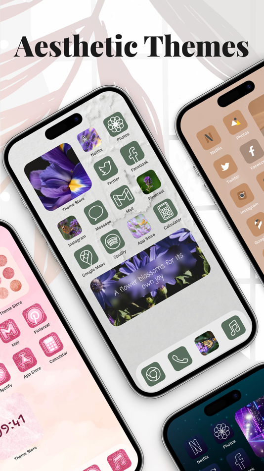 #1. Themes: Wallpapers and Widgets (iOS) 由: Petro Holovatyuk