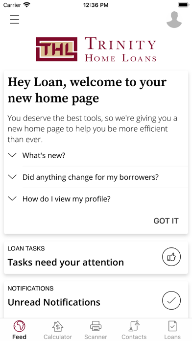 Trinity Home Loans Screenshot