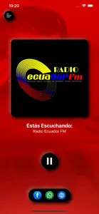 Radio Ecuador FM screenshot #2 for iPhone