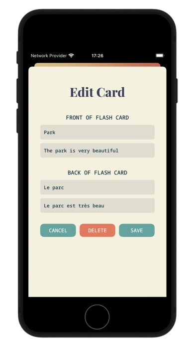Word! - Flashcards Screenshot