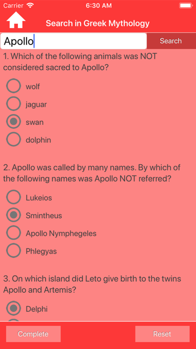 Greek Myths & Gods Trivia Screenshot