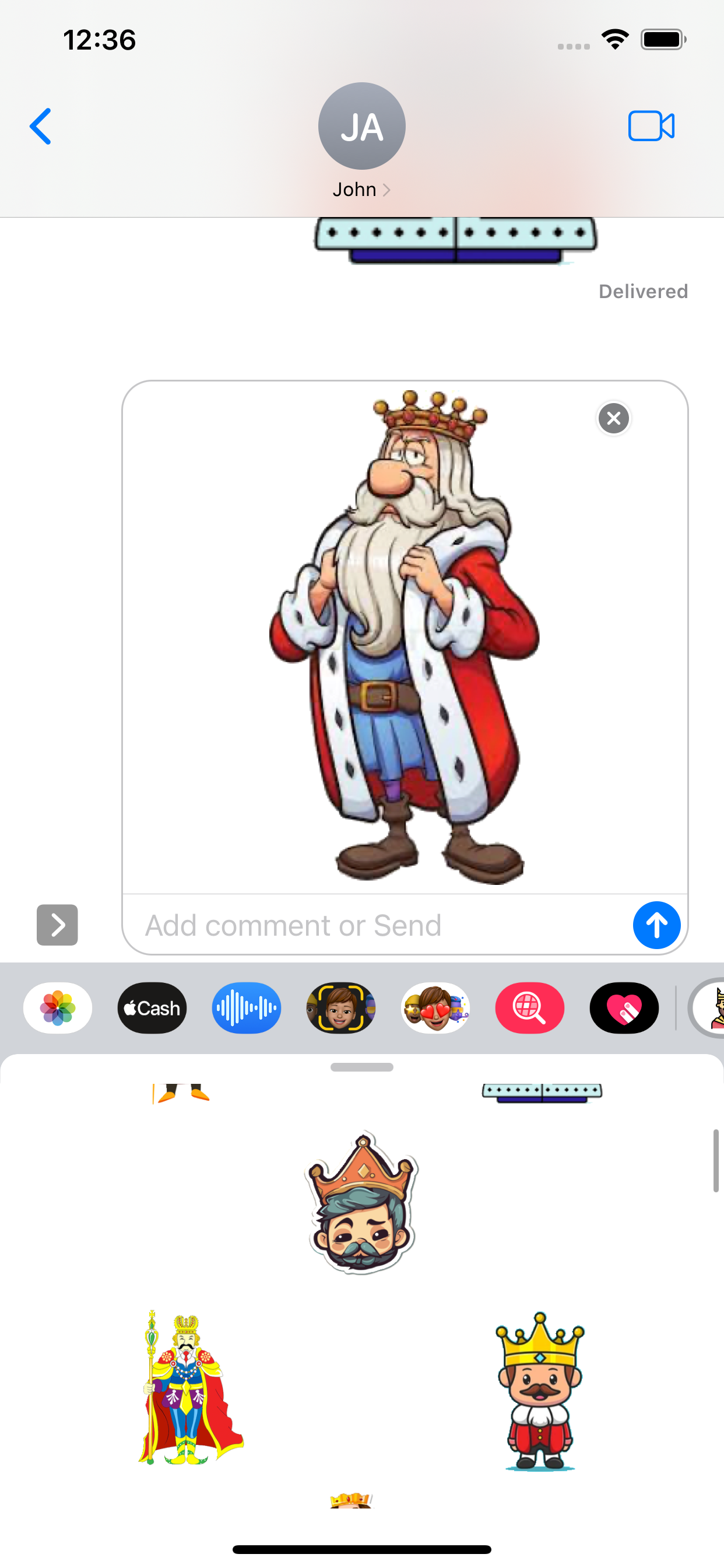 King Stickers