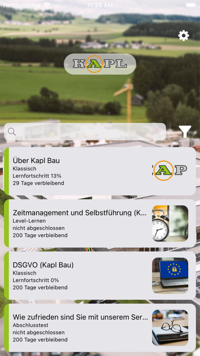Kapl Bau GmbH Screenshot