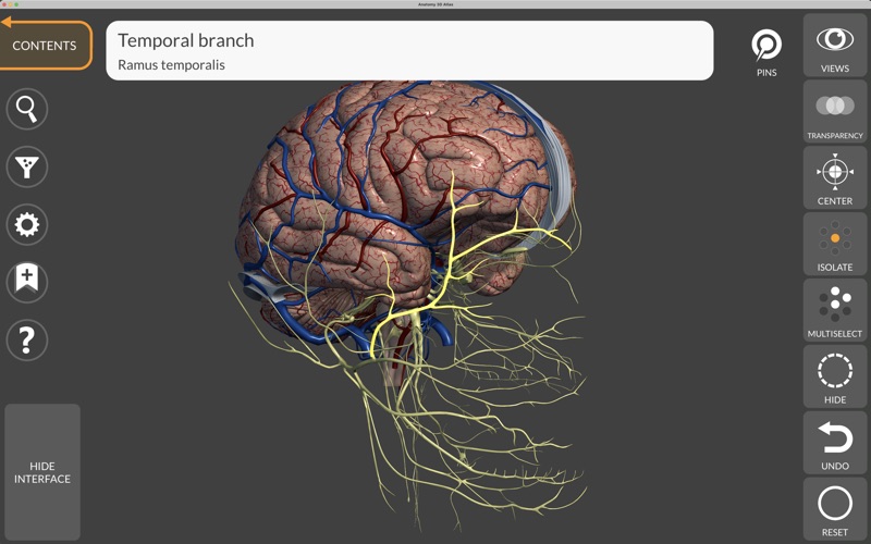 Anatomy 3D Atlas Screenshot