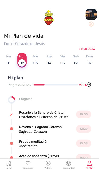 Sagrado Corazón de Jesus Screenshot