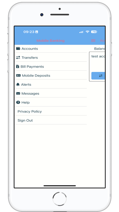Bank of Hazlehurst i2Mobile Screenshot