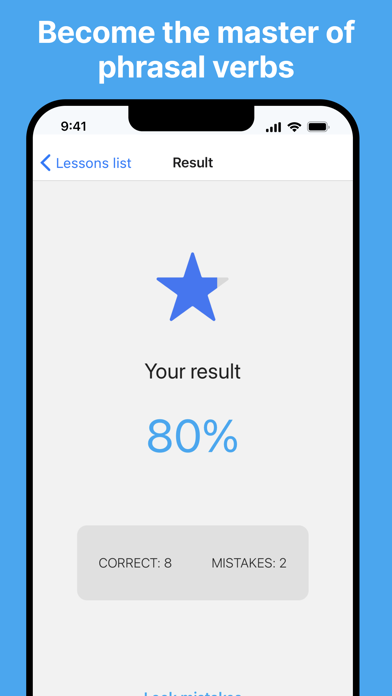 Phrasal Verbs English Pro Screenshot