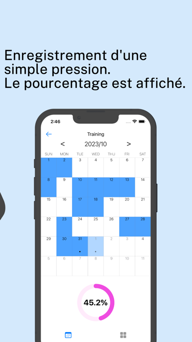 Screenshot #3 pour AchvLog｜Visualiserlecalendrier