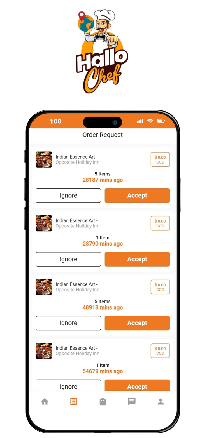 HalloChef Ride, Deliver  Earn