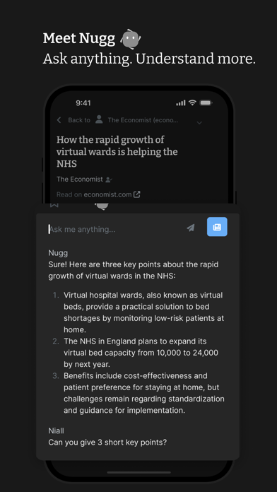 Nuggets: AI News & Discussions Screenshot 3 - AppWisp.com Nuggets: AI News & Discussions Screenshot 3 - AppWisp.com