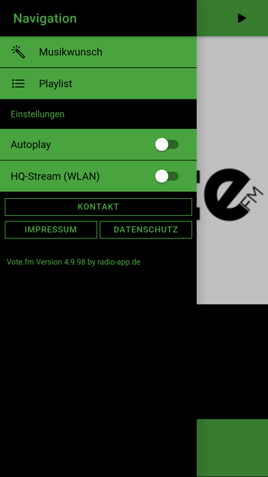 Screenshot #2 pour Vote.fm