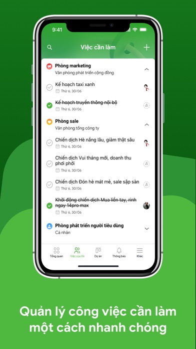 MLG Công Việc Screenshot