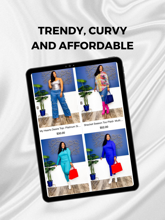 It's the Curves for Me iPad screenshot 3 - Shopping app