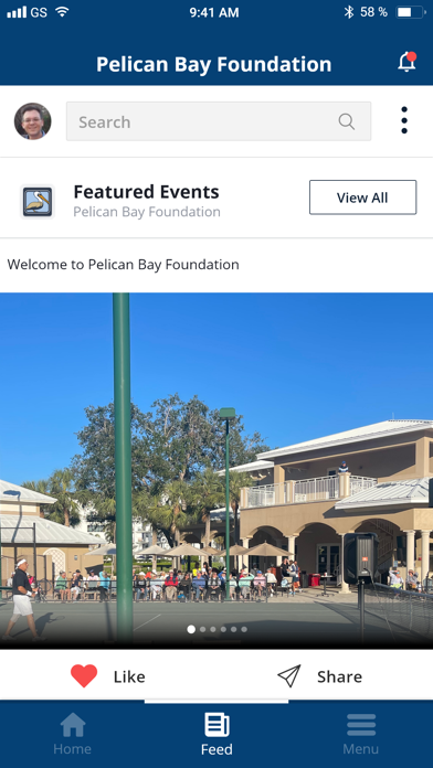 Pelican Bay Foundation-Members Screenshot