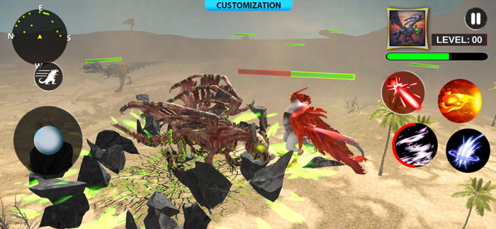 Monster vs Dragon Clash