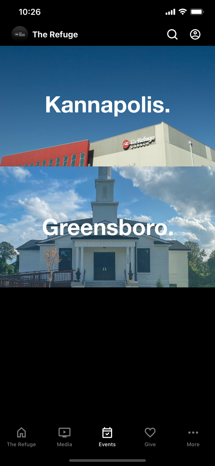 The Refuge Mobile App