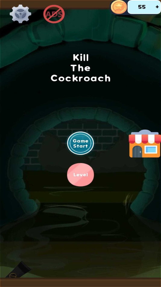 #1. Drag and kill the Cockroach (iOS) By: DesignxPlay LLC