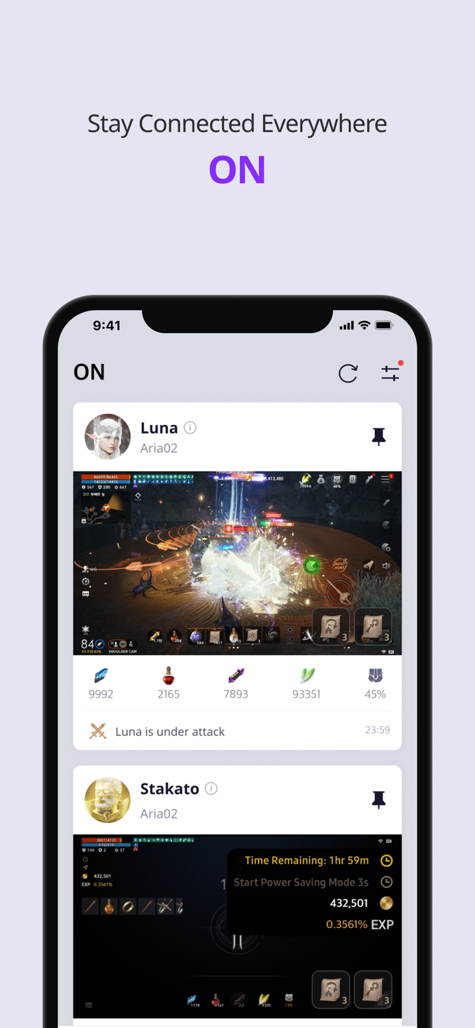 PURPLE Play Chat and Stream