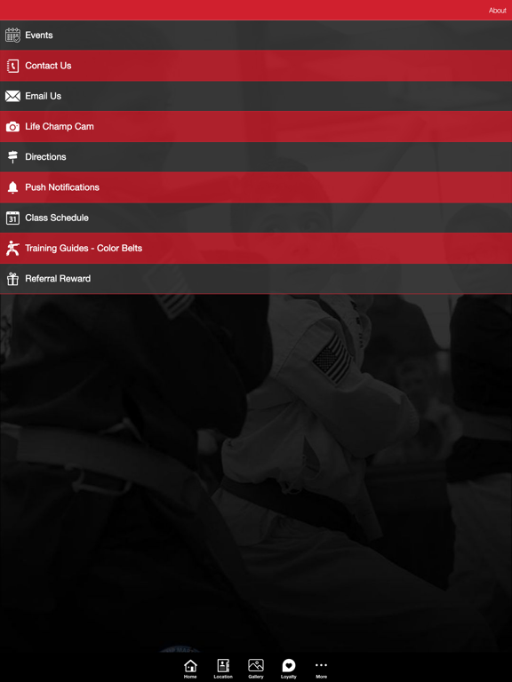 Life Champ Martial Arts iPad screenshot 4 - Sports app