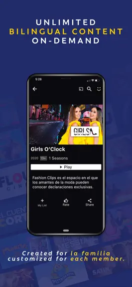 Game screenshot Nuestra.TV: Bilingual Content apk