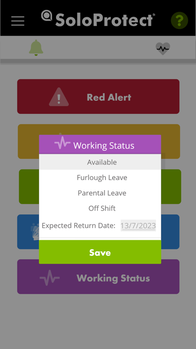 SoloProtect Mobile Screenshot