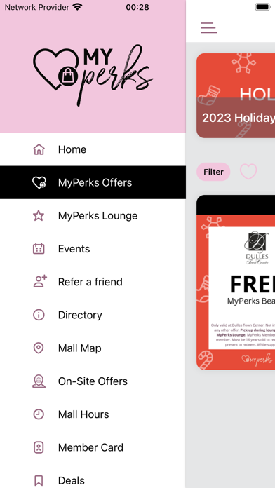 Dulles Town Center MyPerks Screenshot