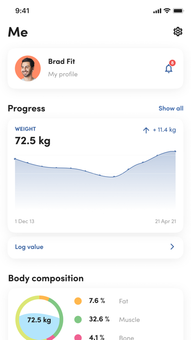 EMS Mobile Virtual Coach Screenshot