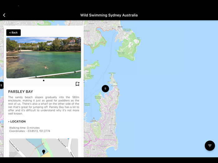 Wild Swimming Sydney Australia