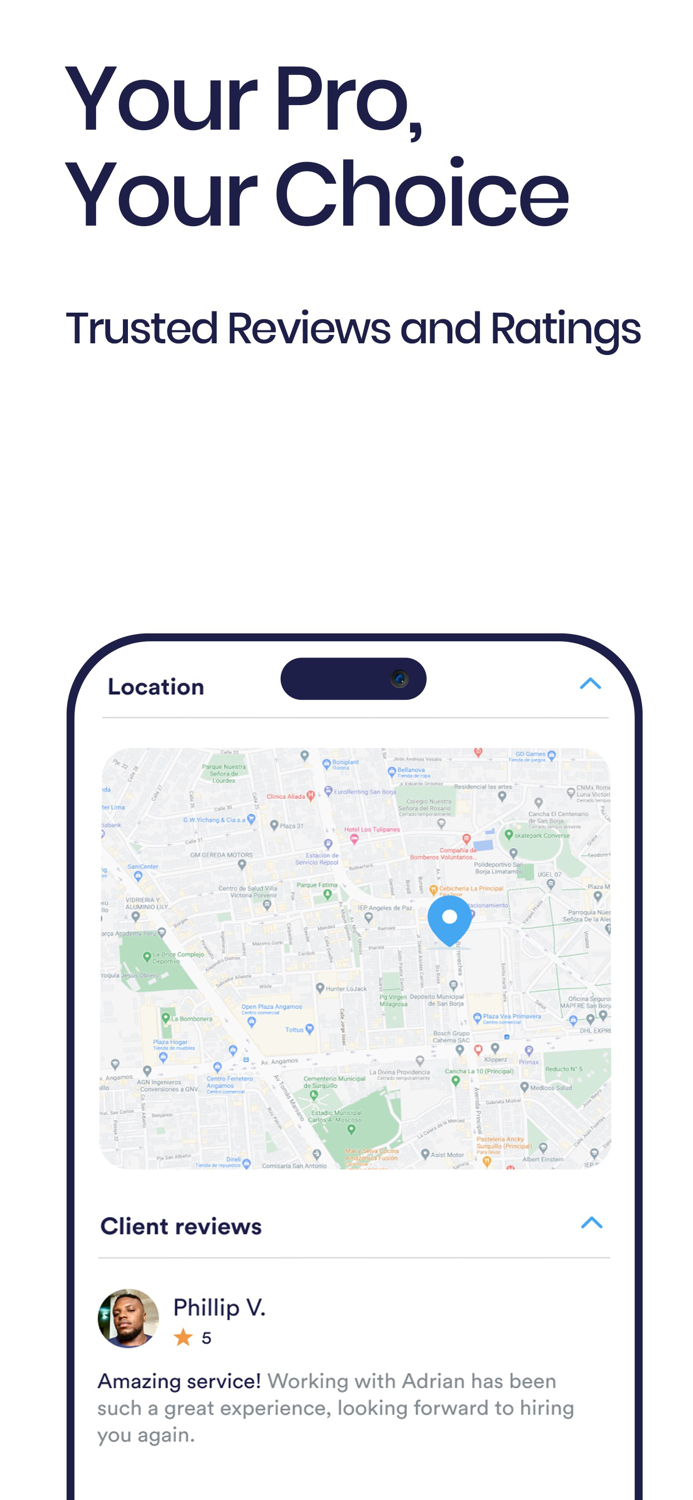 Paid Hire Local Professionals