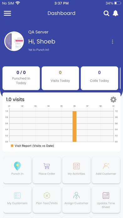 Sales Field Connect Screenshot
