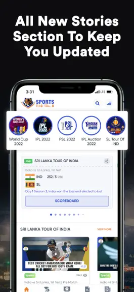 Game screenshot SportsTiger Live Score & News mod apk