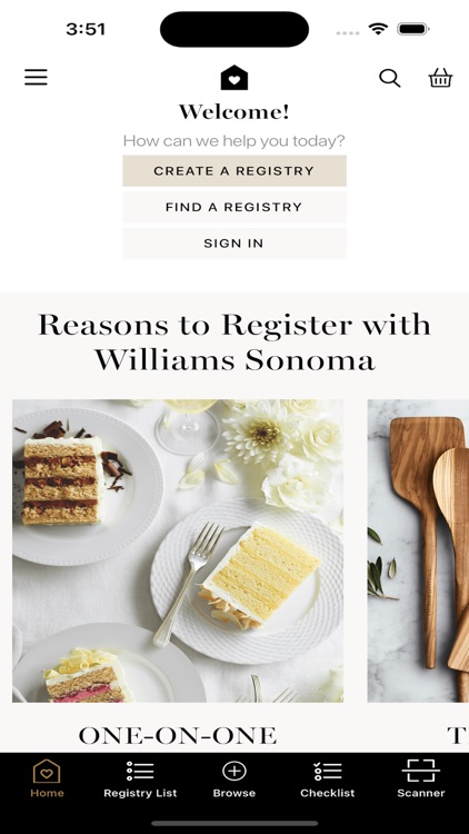 Williams Sonoma Registry - CAN