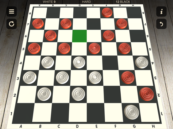 Checkers - Two player iPad screenshot 5 - Games app