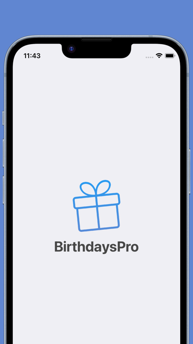 BirthdaysPro HD screenshot1