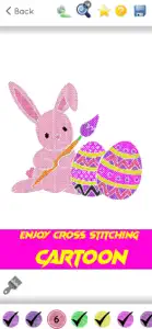 Cross Stitch Coloring Game screenshot #3 for iPhone