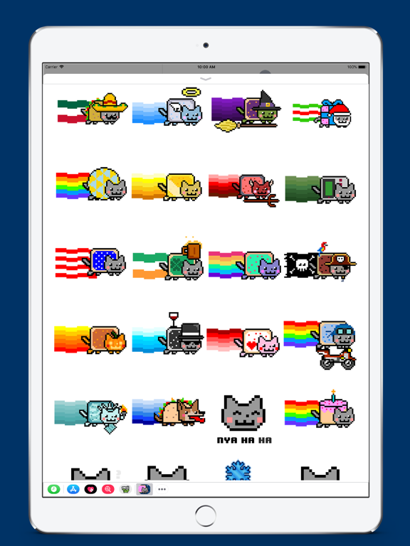 Screenshot #6 pour Nyan Cat Animated Stickers
