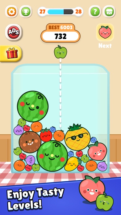 The Merge Watermelon Game Screenshot