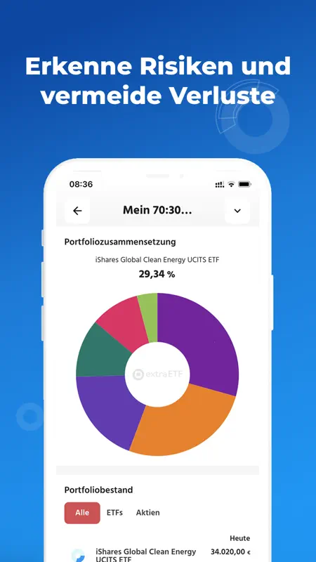extraETF – ETF, Aktien, Fonds screenshot 5 of 9