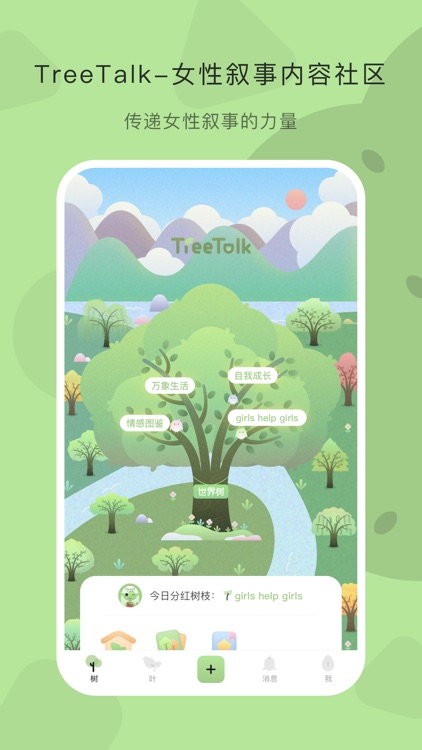TreeTalk-女性叙事内容社区