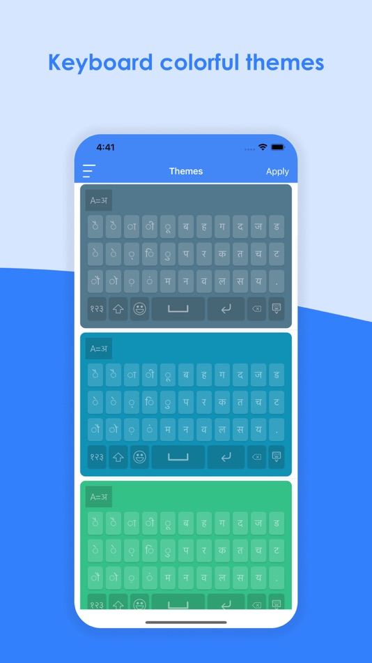 #5. Hindi Keyboard - Translator (iOS) Podle: Trupti Parsaniya