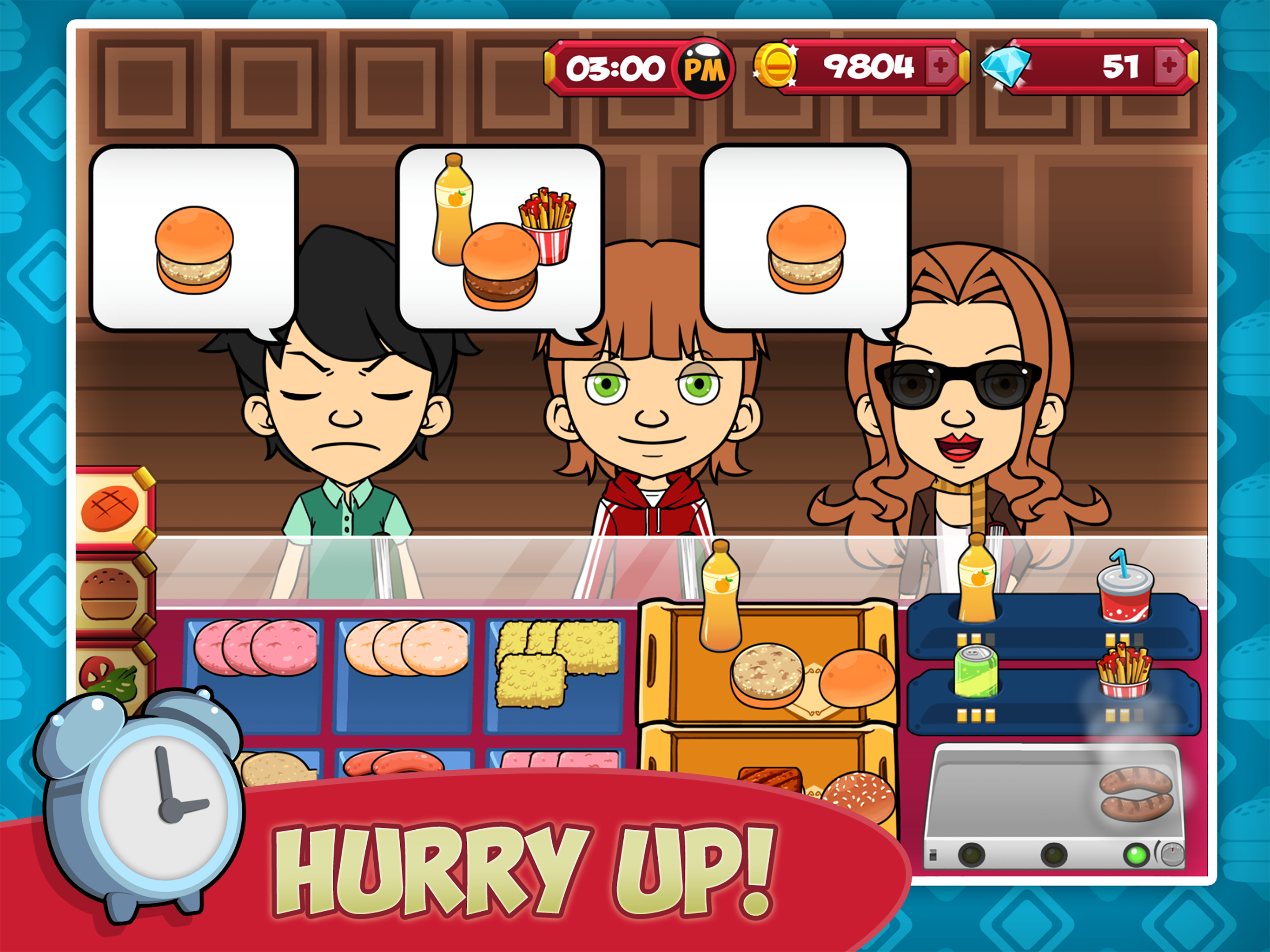 My Burger Shop: Fast Food Game