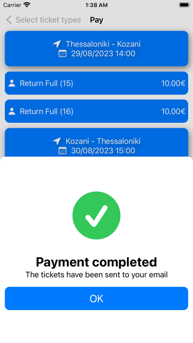 KTEL Kozanis Screenshot