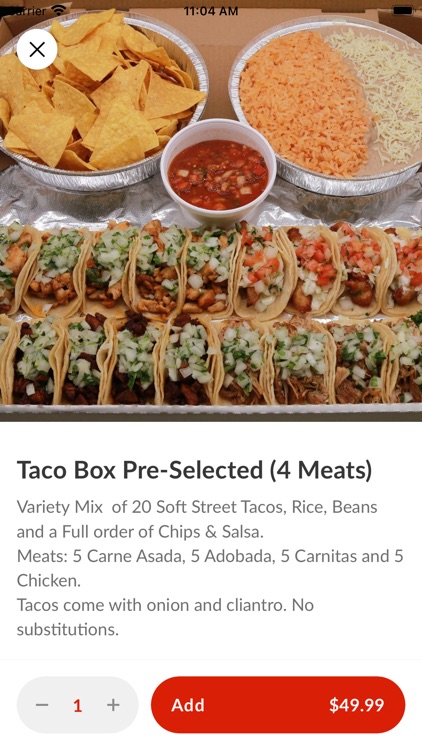 Aceituno's Mexican Food screenshot-3