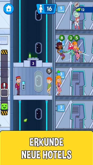 Hotel Elevator: Aufzug Spiele