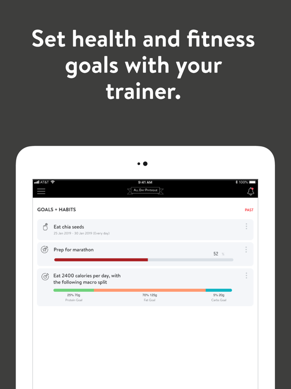 All Day Physique iPad screenshot 4 - Health & Fitness app