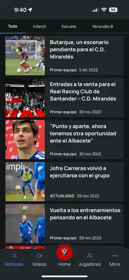 Game screenshot Club Deportivo Mirandes S.A.D apk