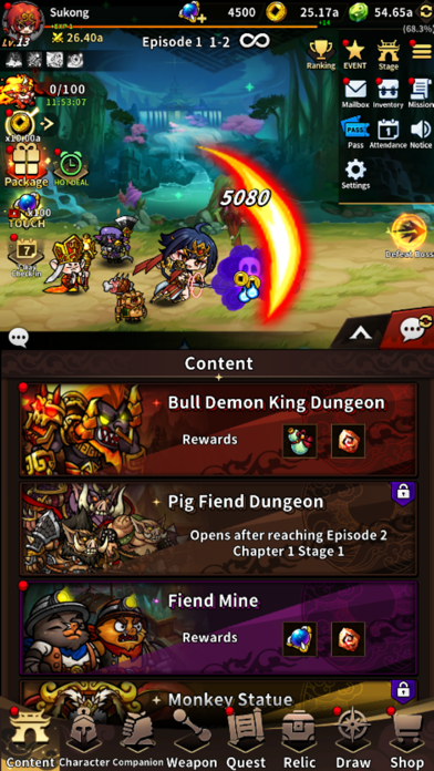 WuKong Legends : Idle RPG Screenshot